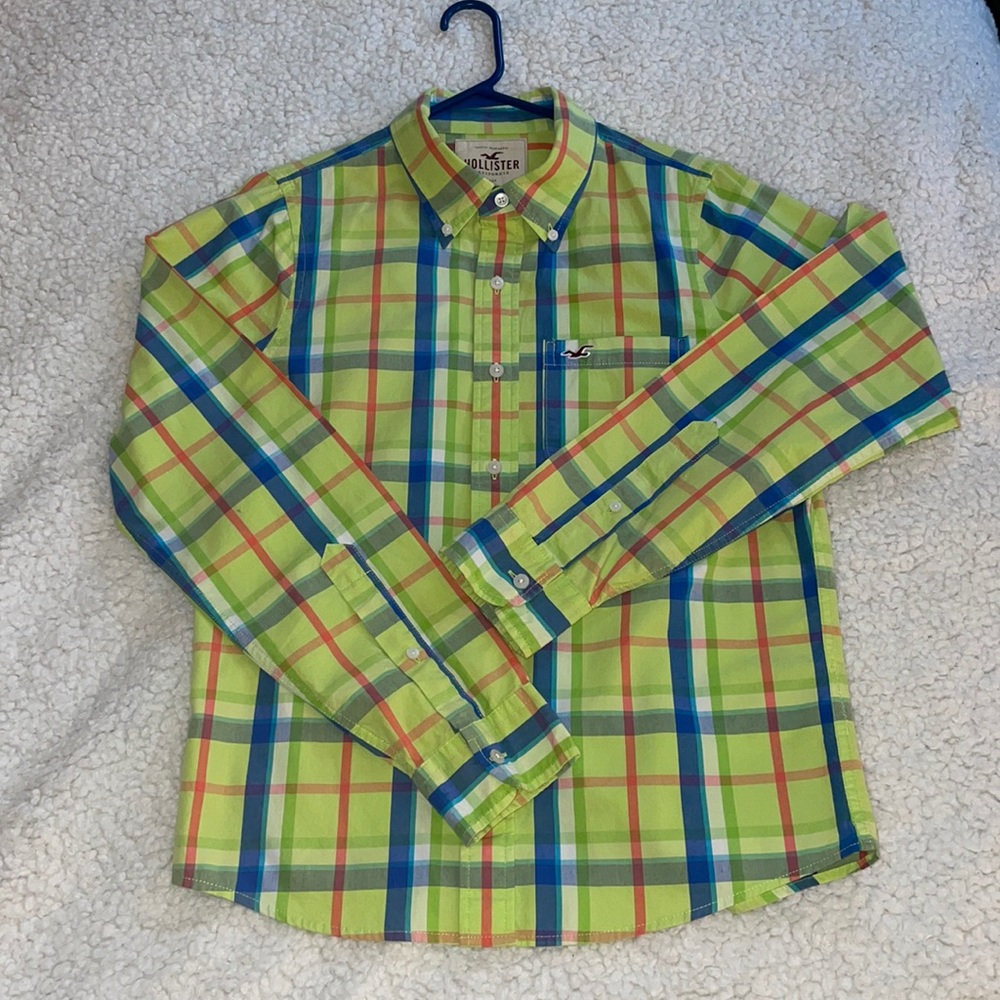 Hollister Long Sleeve Plaid